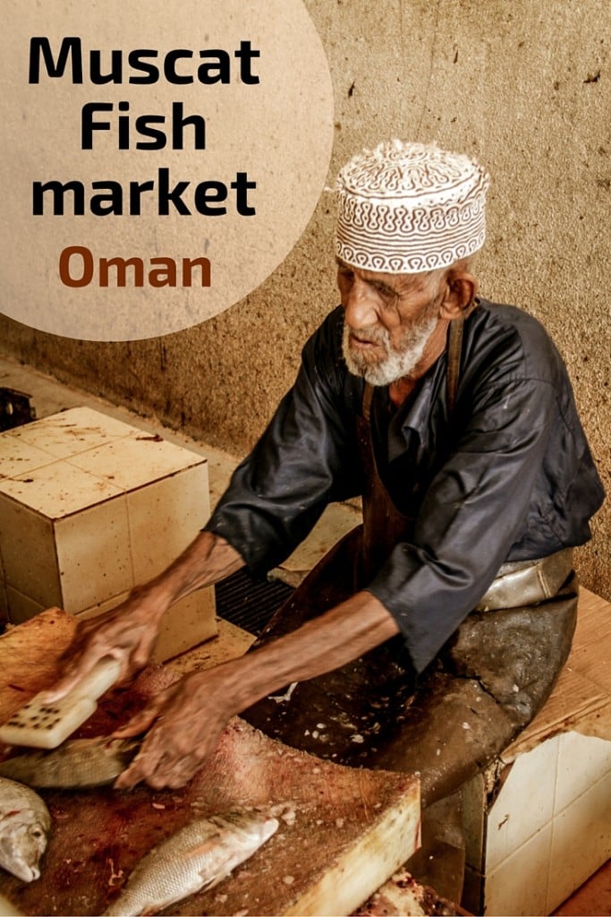 Fiskmarknaden i Muscat Oman