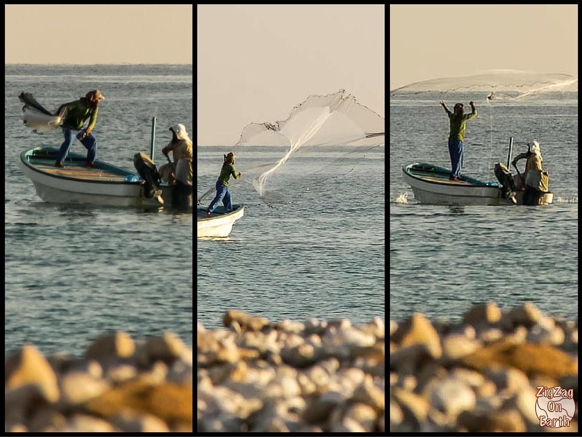 Top om te doen in Oman - vissers kijken