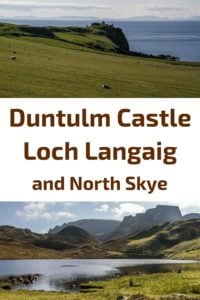 Duntulm Castle - Loch Langaig - North Skye Duntulm Castle - Loch Langaig - North Skye