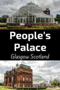 Glasgow People's Palace Scotland Pin 1 Glasgow People's Palace Scotland Pin 1
