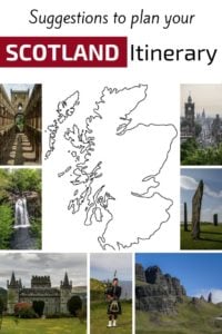 Scotland itineraries Scotland itineraries