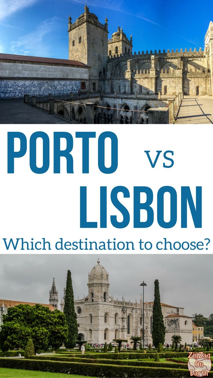 Porto or Lisbon best destination Portugal Porto or Lisbon best destination Portugal