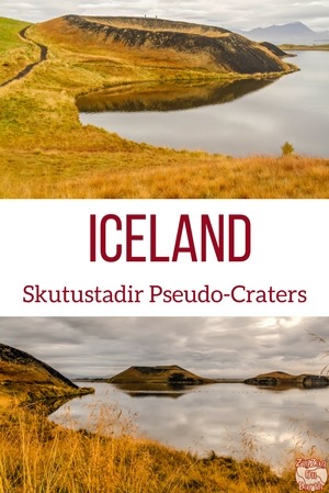 Skutustadir Islanda Lago Myvatn Pseudocrateri