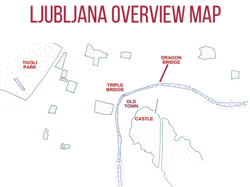 Visit Ljubljana Map Slovenia Visit Ljubljana Map Slovenia