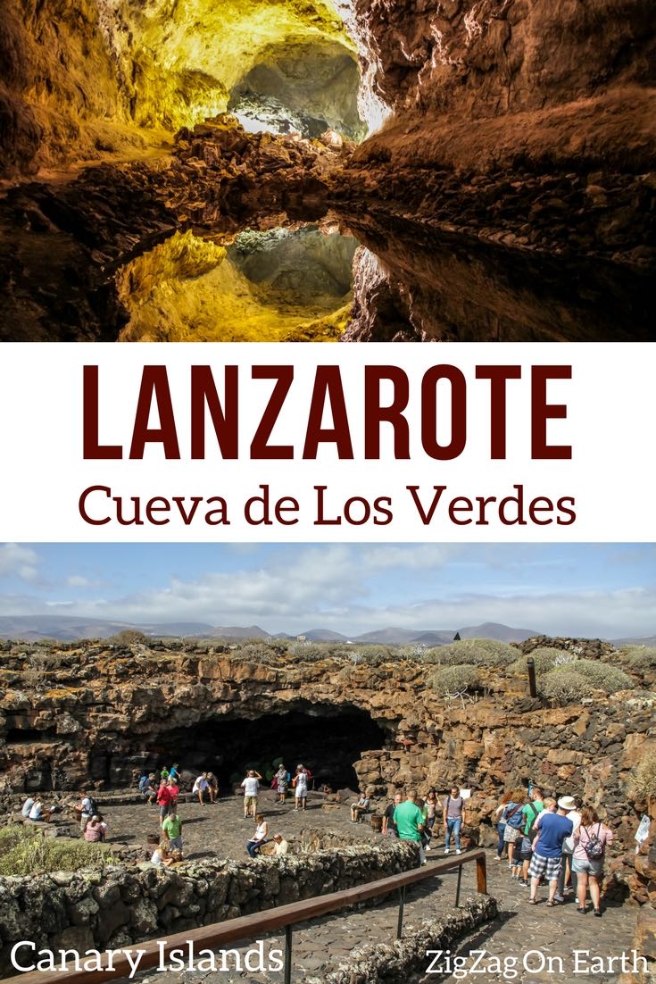 Pin2 Cueva de los verdes Green Caves Lanzarote Travel Pin2 Cueva de los verdes Green Caves Lanzarote Travel