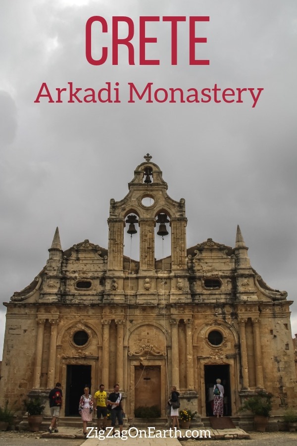 Arkadi monastery Crete Travel Pin Arkadi monastery Crete Travel Pin