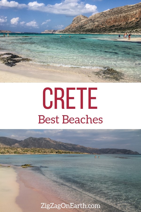 best beaches in Crete travel Pin best beaches in Crete travel Pin