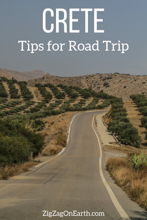 itinerary road trip crete travel