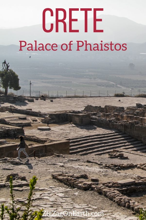 besøg paladset i Phaistos kreta rejser