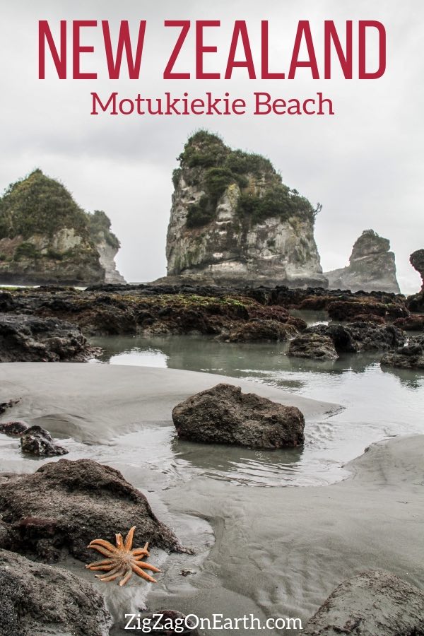 Motukiekie Beach New Zealand Travel Pin2 Motukiekie Beach New Zealand Travel Pin2