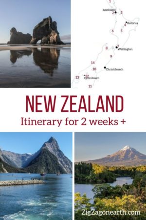 New Zealand itinerary 2 weeks Pin2 New Zealand itinerary 2 weeks Pin2