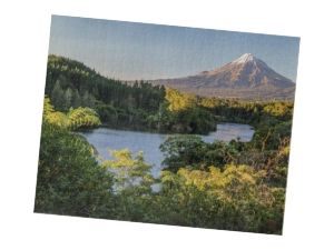 Puzzel Nieuw-Zeeland Landschap Taranaki Puzzel Nieuw-Zeeland Landschap Taranaki
