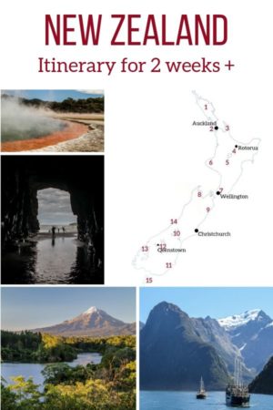 itinerary 2 weeks in New Zealand Travel itinerary 2 weeks in New Zealand Travel