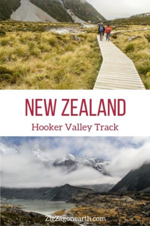 Hooker valley track New Zealand travel Pin2 Hooker valley track New Zealand travel Pin2
