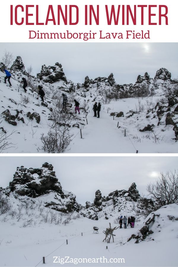 Dimmuborgir Lava Field Winter Iceland Travel Pin2 Dimmuborgir Lava Field Winter Iceland Travel Pin2