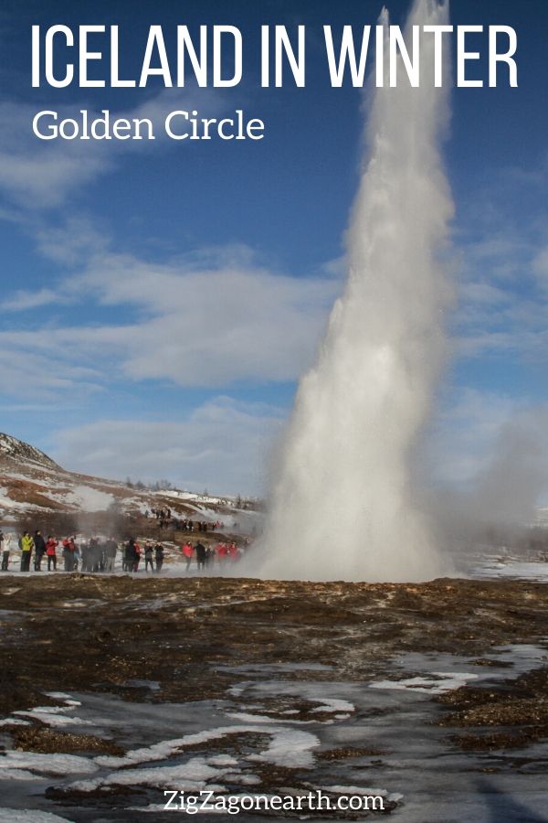 Golden Circle Winter Iceland Travel Pin3