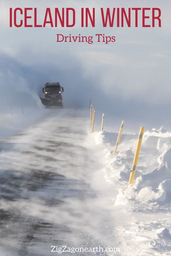 Iceland winter driving Travel Pin Iceland winter driving Travel Pin