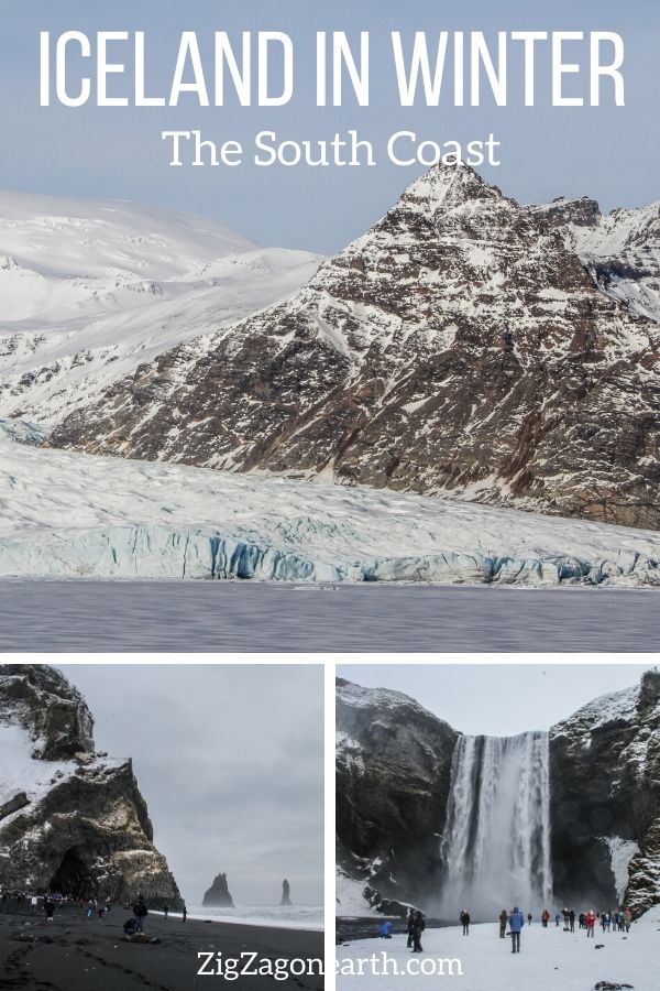 South Coast Iceland Winter Travel Pin South Coast Iceland Winter Travel Pin