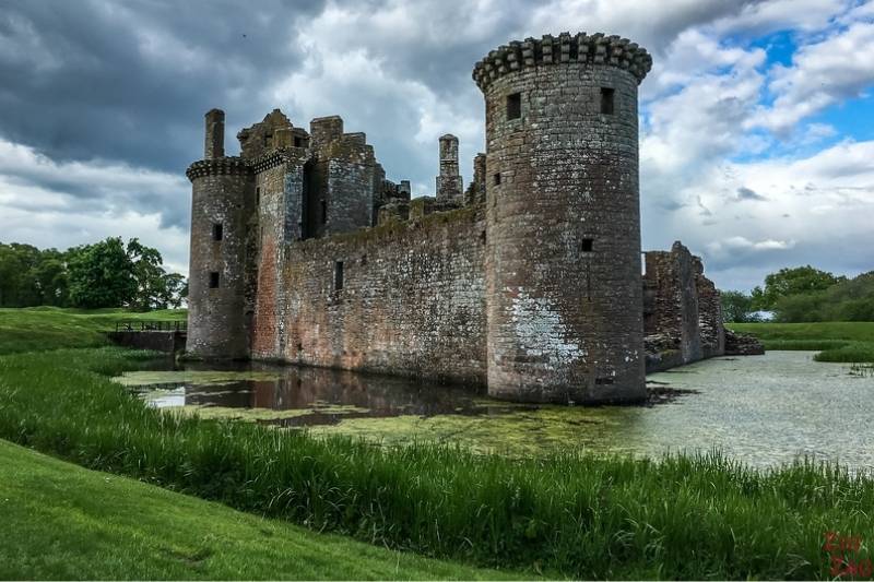 Caerlaverock Castle Scotland