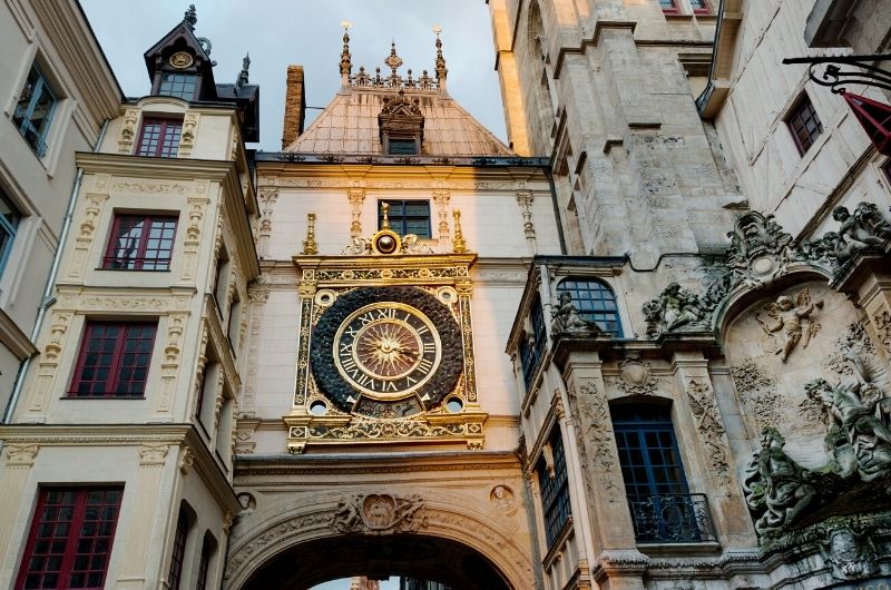 Rouen Normandy clock Rouen Normandy clock