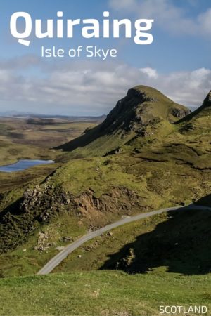 Quiraing Skye Mountain pass viewpoint Quiraing Skye Mountain pass viewpoint