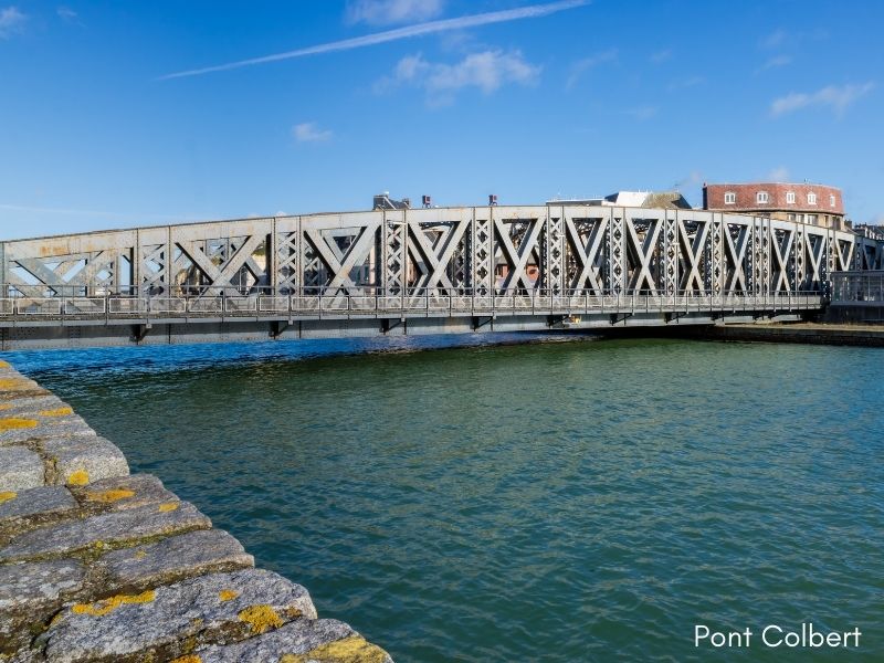 Dieppe bridge Pont Colbert Dieppe bridge Pont Colbert