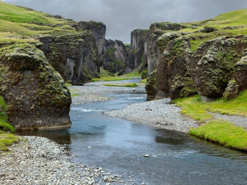 Fjadrargljufur river