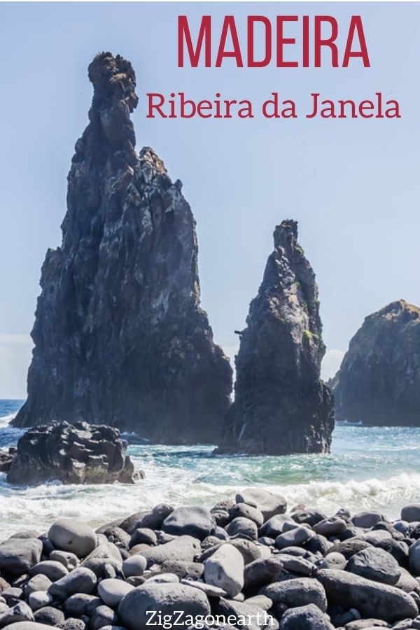 Praia Ilheus da Ribeira da Janela Madeira Pin