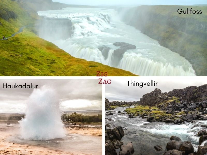 Golden Circle Iceland attractions top