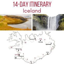 two week Iceland itinerary 14 days