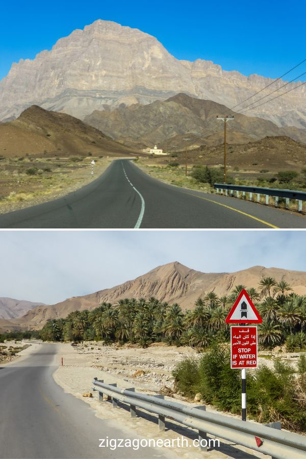Pin road trip Oman reisroute Reizen