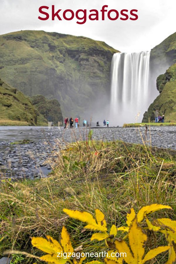 Skogafoss vandfald Island - Skogafoss Island