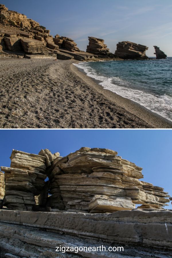 Spiaggia di Triopetra Creta Travel Pin2