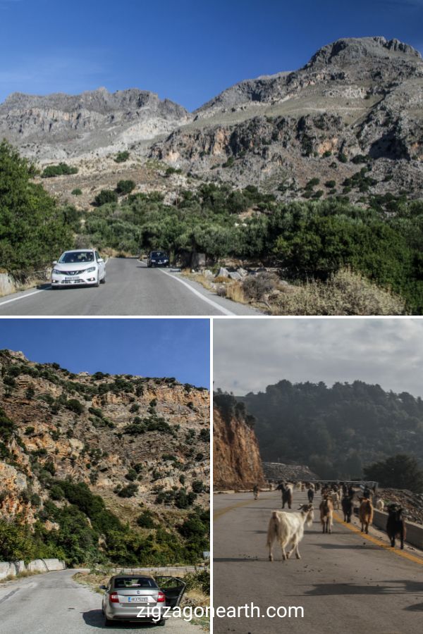 Regras de condução em Creta dicas Pin