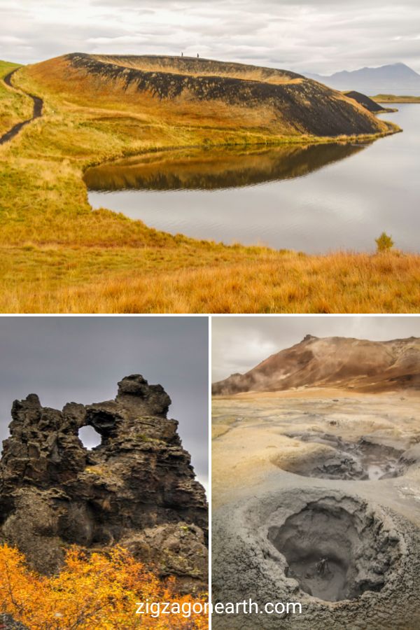 Top 5 coisas para ver à volta do lago Myvatn Islândia