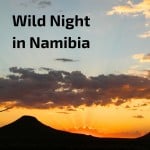 Travel Guide Namibia - Himba village and sunset
