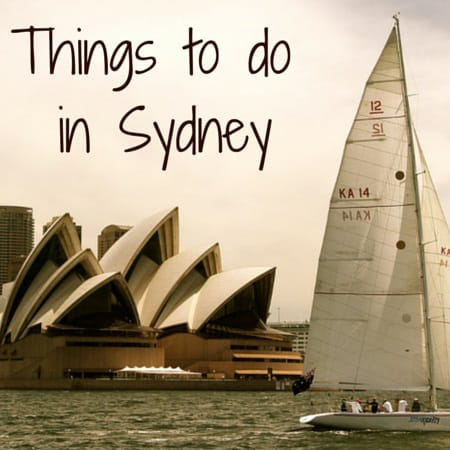 things to do in Sydney