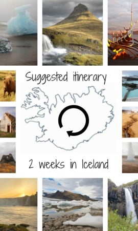 2 week big loop self drive itinerary Iceland