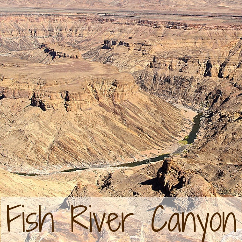 Travel Guide Namibia - plan your visit to the Fish River Canyon