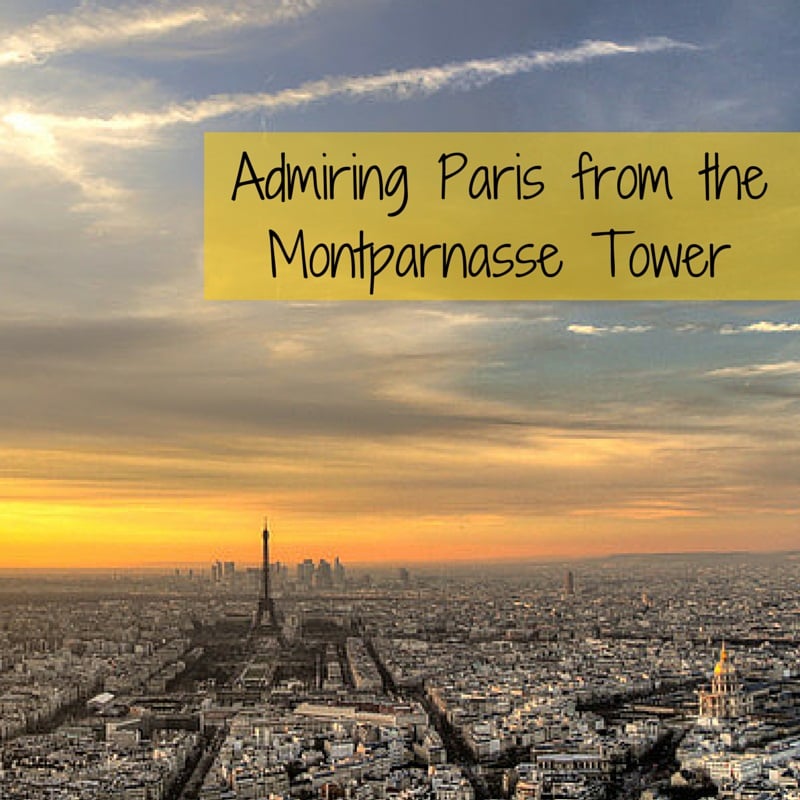 Paris views from Montparnasse Tower