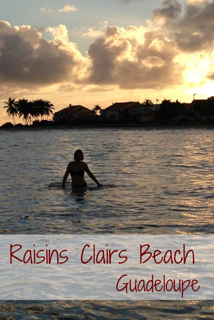 Sunset at Raisins clairs beach, Guadeloupe photo 3 Guide to Raisins clairs beach Guadeloupe