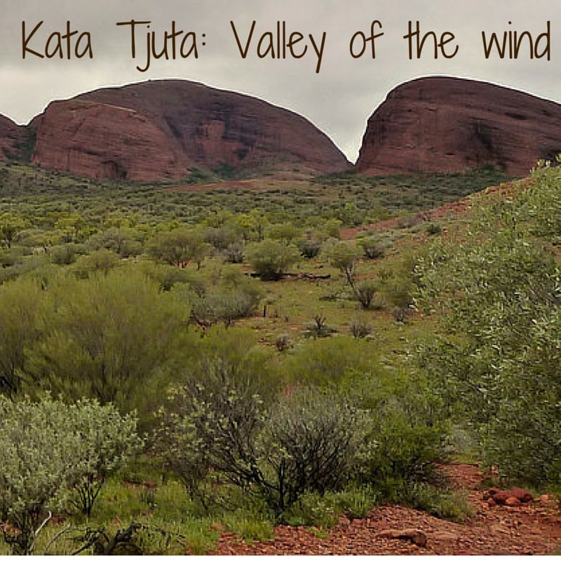 Kata Tjuta Valley of the wind walk red center Australia