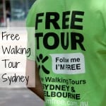 Free walking tour Sydney Australia