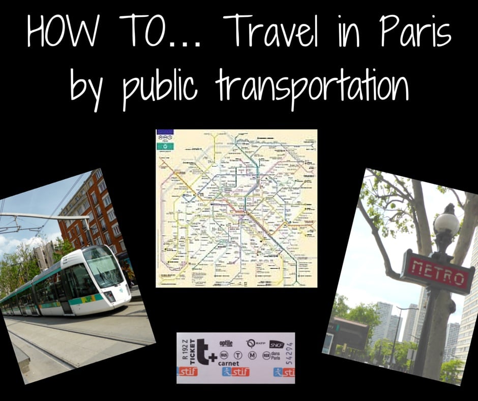 How to travel by public transportation in Paris
