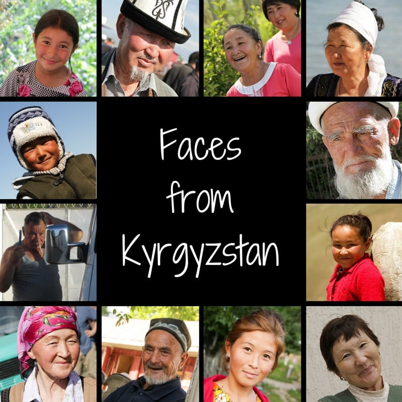 Kyrgyzstan people - portraits