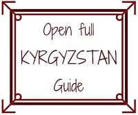 Travel Guide: Make the most of your time in Kyrgyzstan
