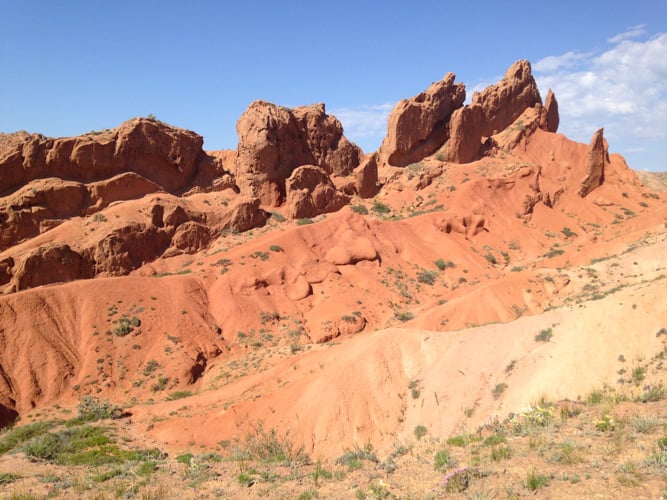 Kyrgyzstan skazka canyon