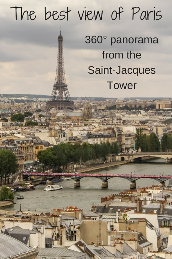 The best view of Paris from above Saint Jacques Tower