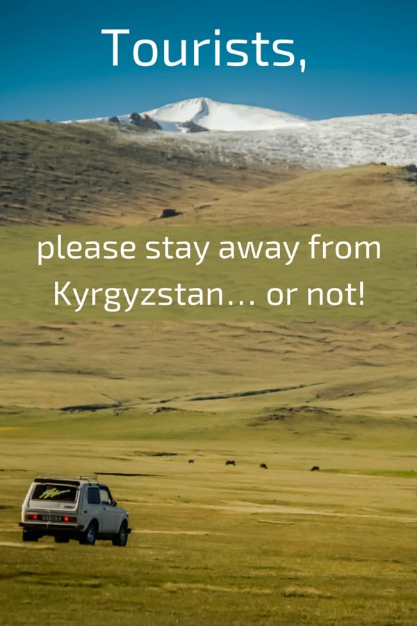 Tourism dilemna Kyrgyzstan