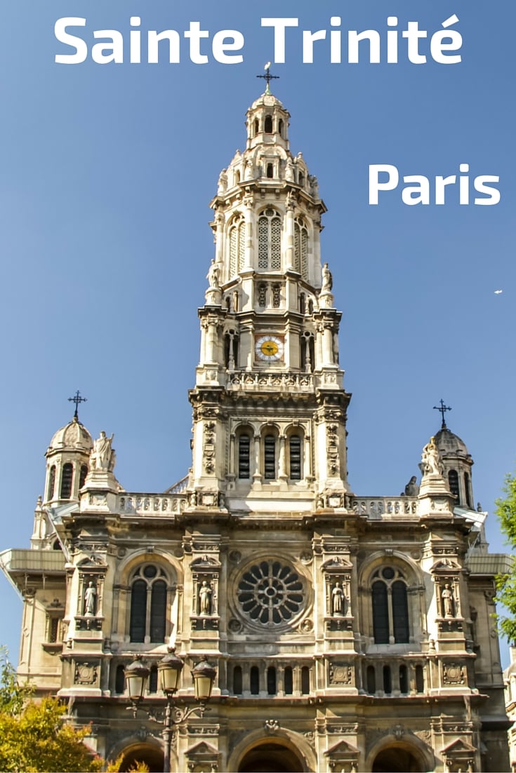 Sainte Trinite church Paris France guide